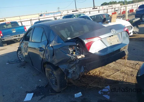 2017 Toyota Corolla Le из США, поврежденный, VIN 5YFBURHE5HP630938